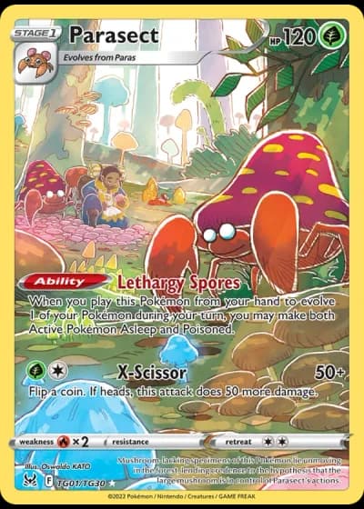 Parasect TG01/30 — Trainer Gallery (Lost Origin)