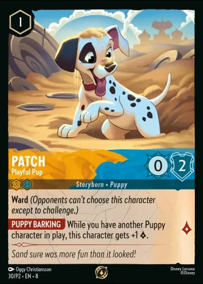 Patch - Playful Pup #30/204 — Reign of Jafar
