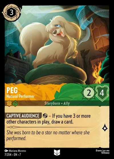 Peg - Natural Performer #7/204 — Archazia's Island