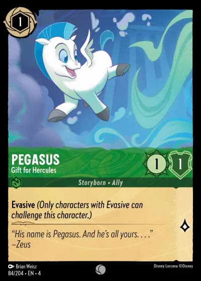 Pegasus - Gift for Hercules #84/204 — Ursula's Return