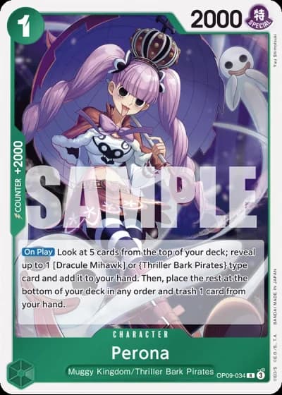 Perona (OP09-034) — Emperors in the New World (OP09)