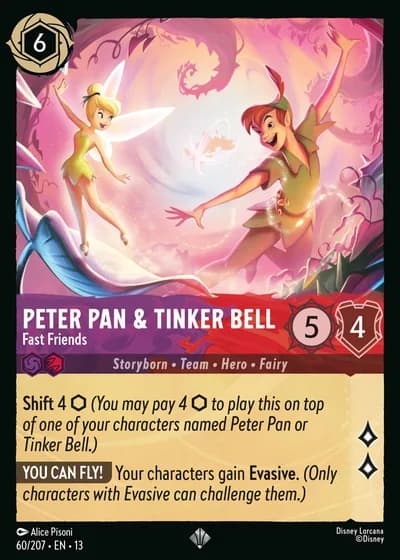 Peter Pan & Tinker Bell - Fast Friends #60/261 — Attack of the Vine!