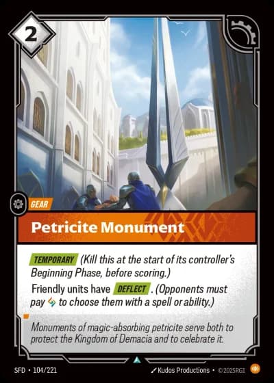 Petricite Monument #104/303 — Spiritforged