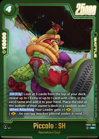 Piccolo : SH (Alternative Art) FB09-068 — Dual Evolution (FB09)