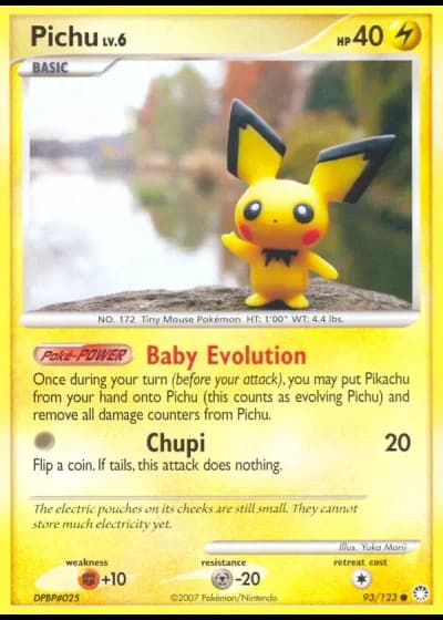 Pichu #93/123 — Tesori Misteriosi