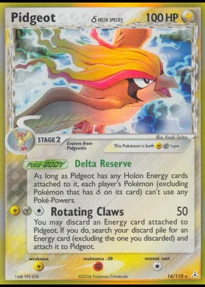 Pidgeot #14/110 — Holon Phantoms
