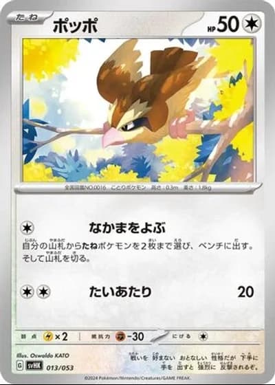 Pidgey #13/53 — Ancient Koraidon ex Starter Deck & Build Set