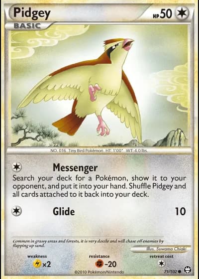 Pidgey #71/102 — Battaglie Trionfali