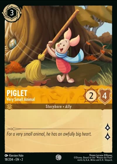 Piglet - Very Small Animal #18/204 — Rise of the Floodborn