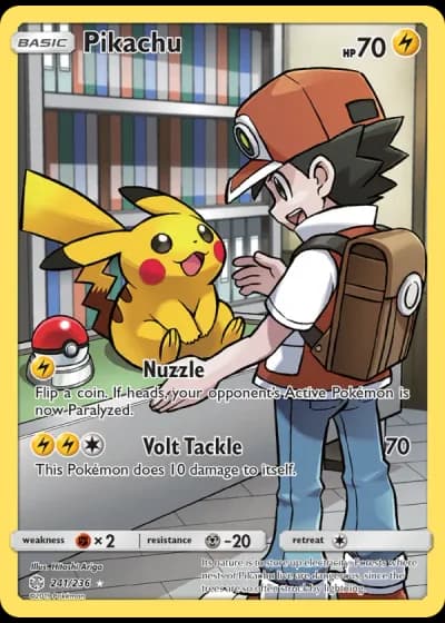 Pikachu #241 — Cosmic Eclipse