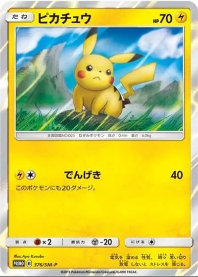 Pikachu #376/SM-P