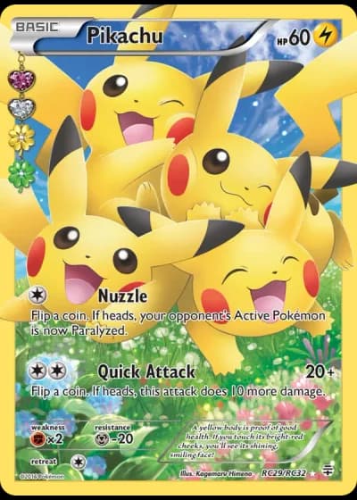 Pikachu RC29 — Radiant Collection (Generations)