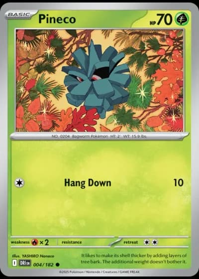 Pineco #004/182 — Destined Rivals