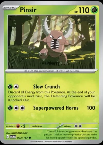 Pinsir #003/167 — Twilight Masquerade