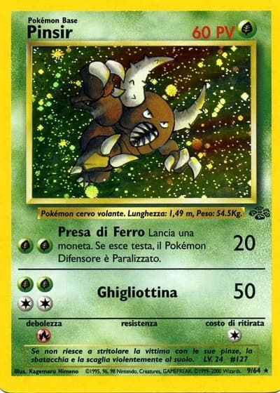 Pinsir (1ª Edizione) #9/64 — Jungle (1ª Edizione)