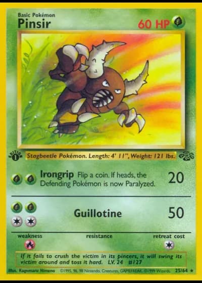 Pinsir #25/64 — Dschungel