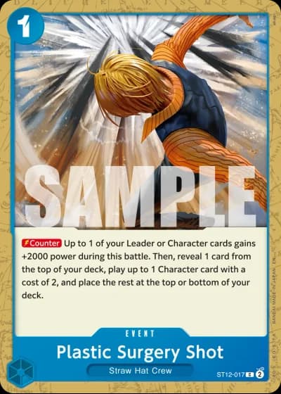 Plastic Surgery Shot (ST12-017) (Reprint) — One Piece Card The Best Vol.2(PRB02)
