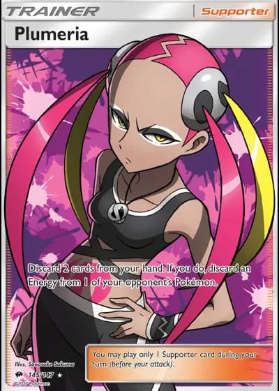 Plumeria #145/147 — Burning Shadows