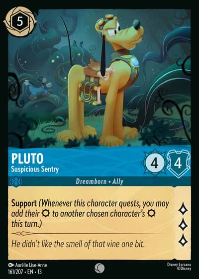 Pluto - Suspicious Sentry #161/261 — Attack of the Vine!