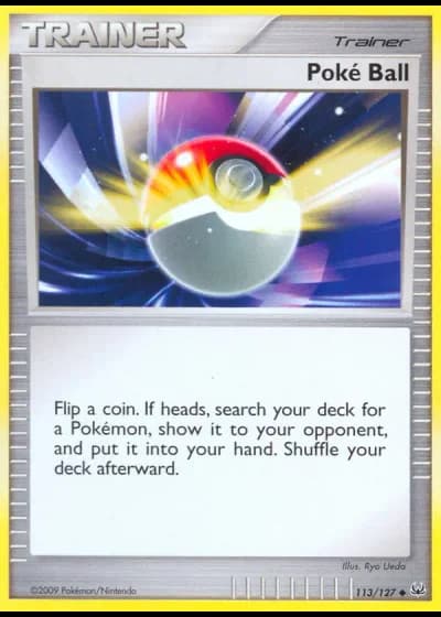 Poké Ball #113/127 — Platinum