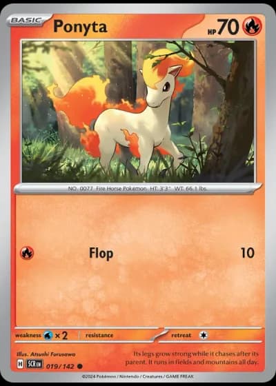 Ponyta #019/142 — Stellar Crown