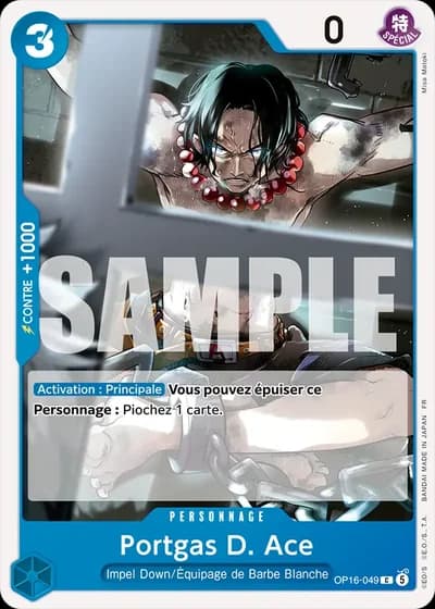 Portgas D. Ace (OP16-049) — L'Heure de la Bataille Décisive (OP16)