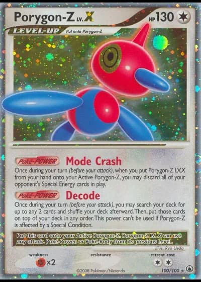 Porygon-Z LV.X #100/100 — Majestic Dawn