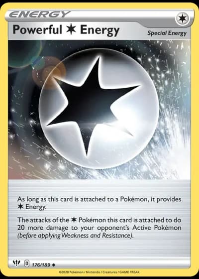 Powerful Colorless Energy #176/189 — Darkness Ablaze