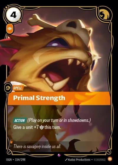 Primal Strength #154/352 — Origins