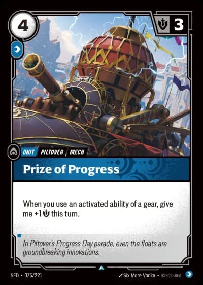 Prize of Progress #075/303 — Spiritforged