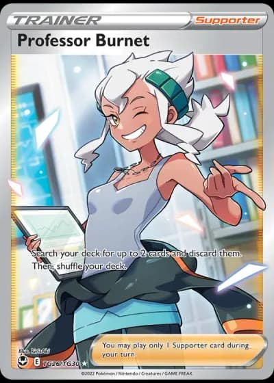 Professor Burnet TG26/30 — Trainer Gallery (Silver Tempest)