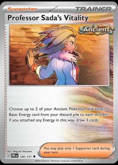 Professor Sada's Vitality #120/131 — Prismatic Evolutions