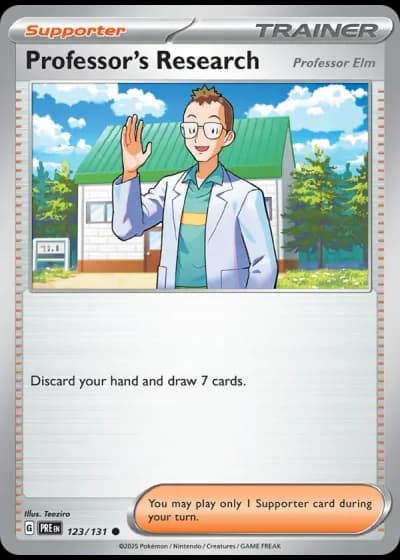 Professor's Research #123/131 — Prismatic Evolutions