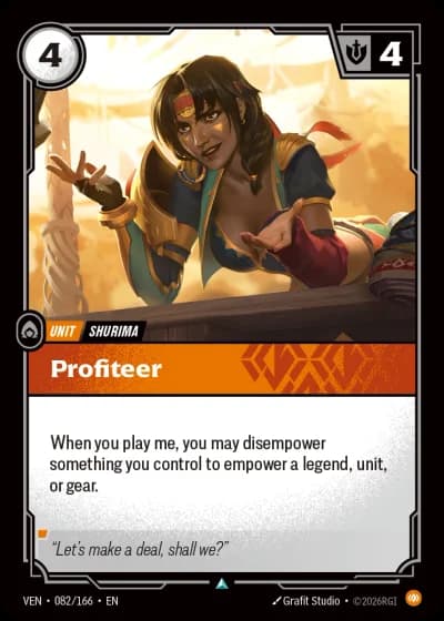 Profiteer #082/248 — Vendetta