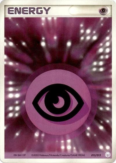 Psychic Energy #15/15 — Gift Box Mew • Lucario: Mew Quarter Deck