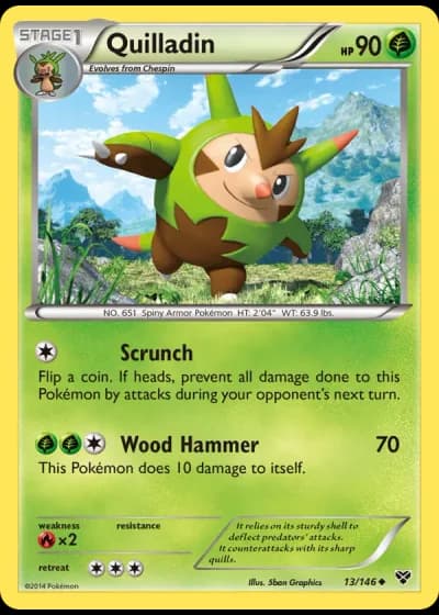 Quilladin #13/146 — XY