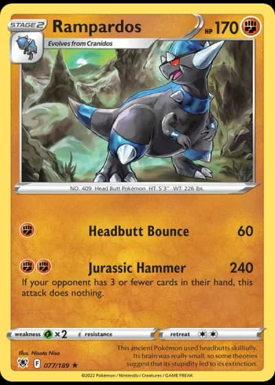 Rampardos #077/189 — Astral Radiance