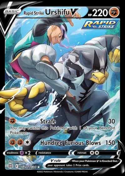 Rapid Strike Urshifu V TG20/30 — Trainer Gallery (Brilliant Stars)