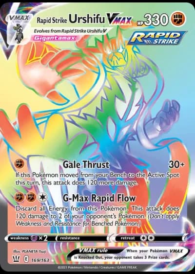 Rapid Strike Urshifu VMAX #169/163 — Battle Styles
