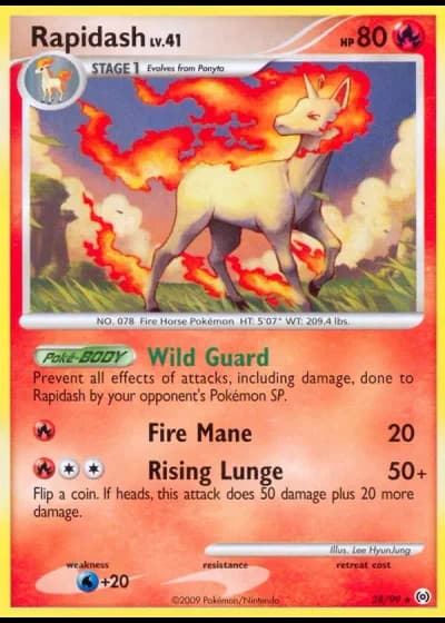 Rapidash #28/99 — Arceus