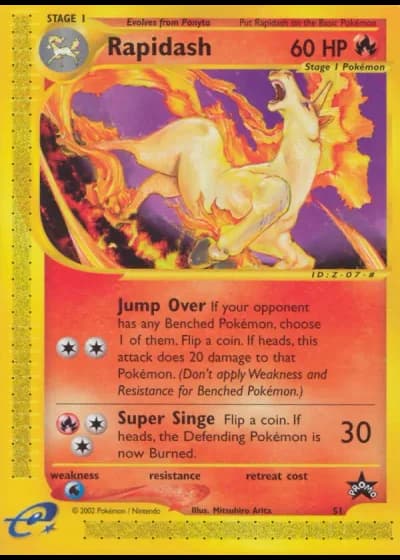 Rapidash (Pokémon Center NY) #51