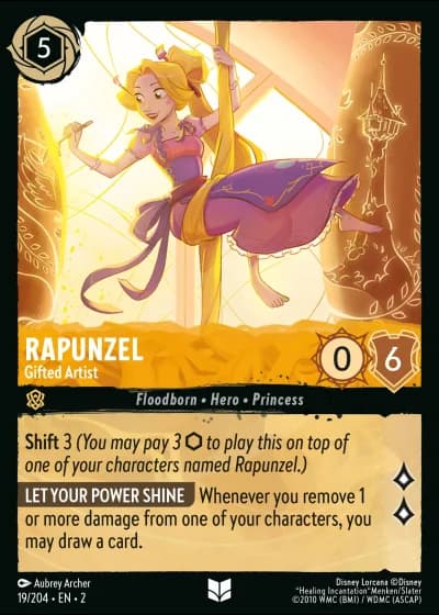 Rapunzel - Gifted Artist #19/204 — Rise of the Floodborn