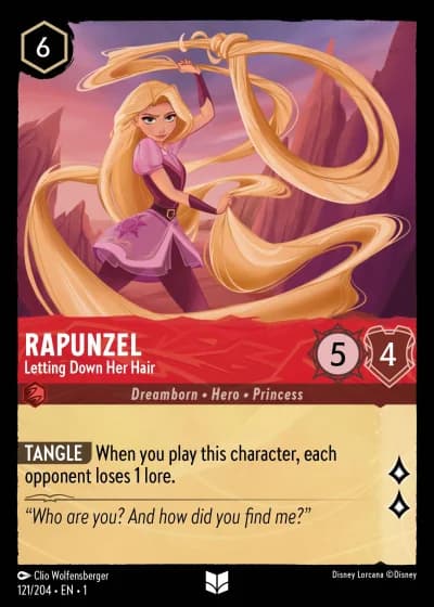 Rapunzel - Letting Down Her Hair #121/204 — The First Chapter