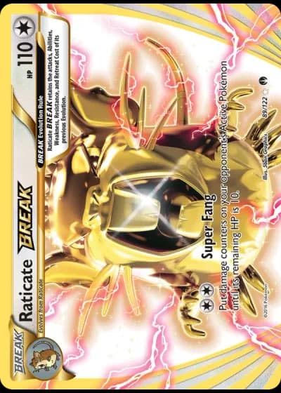 Raticate BREAK #89/122 — BREAKpoint