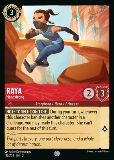 Raya - Headstrong #122/204 — Rise of the Floodborn