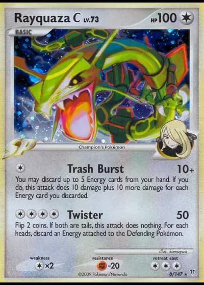 Rayquaza C #8/147 — Supreme Victors