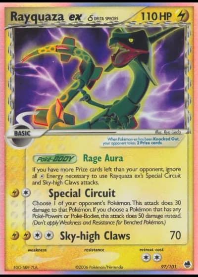 Rayquaza ex #97/101 — Dragon Frontiers