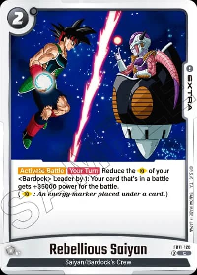 Rebellious Saiyan FB11-120 — Brightness of Hope (FB11)