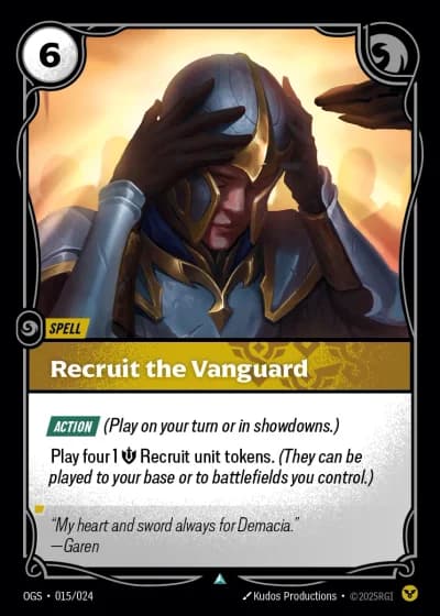 Recruit the Vanguard #015/24 — Proving Grounds