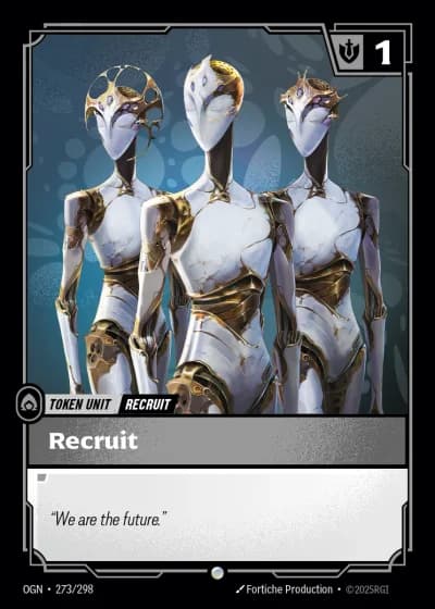 Recruit (ZN) #273/352 — Origins